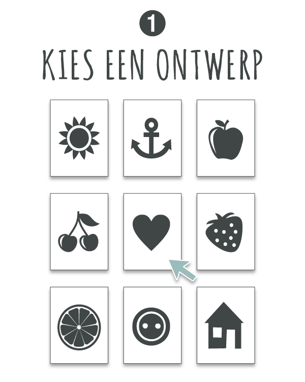 Poster zelf maken bij Printcandy. informatie en uitleg over gepersonaliseerde posters.