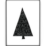 Kerst Poster - Christmas Tree