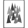 Zwart Wit Kerstposter Denneboom - Printcandy Zwart Wit Kerst Poster Denneboom van Printcandy - Printable kerstposters