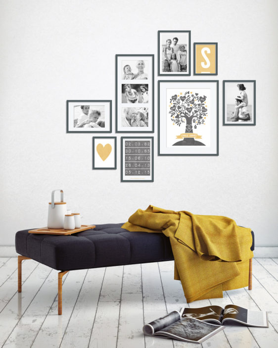 Family Tree Poster - Stamboom Family-Print Met Eigen Namen