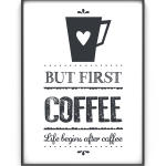 Tekst Poster - Koffie Print