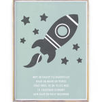 Canvas Poster - To the Moon