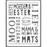 Familie Poster - Moederdag - Voor Mama - Printcandy