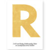 Typografisch-met-eigen-letter-en-tekst-AA Letter Poster Typografisch - zwart-wit letter poster met eigen tekst. Online zelf naam posters maken met eigen Tekst)