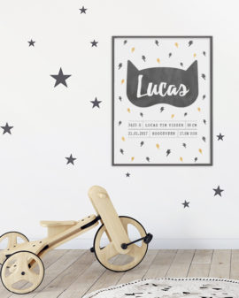 Poster Batman kinderkamer - Geboorteposter Printcandy