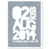 Special Date - Datum Poster met eigen tekst