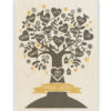 Hout Poster - Familieboom