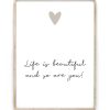 Poster met eigen Citaat | Tekstposter zelf maken | Liefde | Printcandy