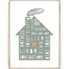 family-poster-home-sweet-home-printcandy Family-Poster -home-sweet-home- Gezin Poster - Printcandy
