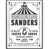 family-circus-poster-met-gezin-printcandy Family-Circus-Poster | Gepersonaliseerde familieposter met namen van het gezin | Printcandy