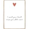 Poster met eigen Citaat | Zwart wit Tekstposter zelf maken | Printcandy