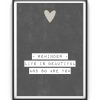 Poster met eigen Citaat - Zwart-wit poster met eigen tekst maken bij Printcandy
