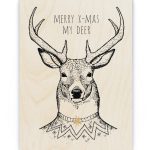 Hout Poster - My Deer