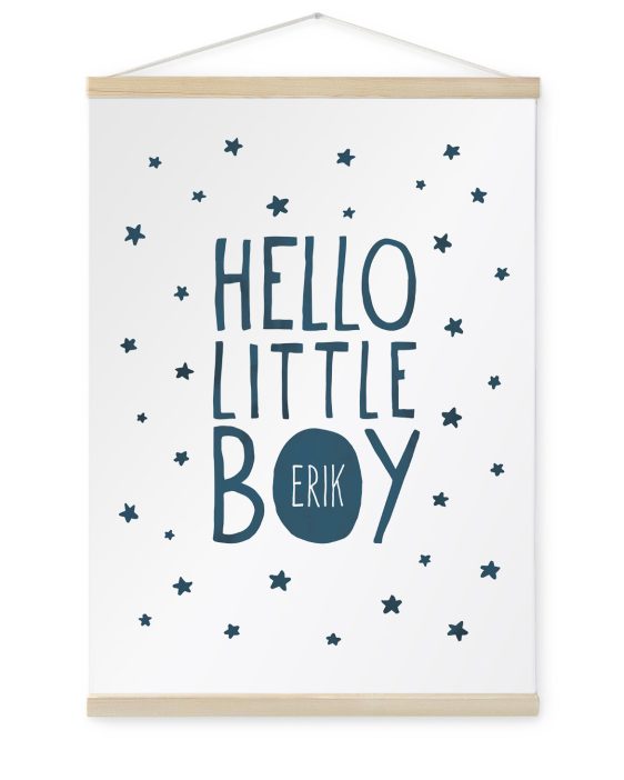 Canvas Poster - Hello Little Boy