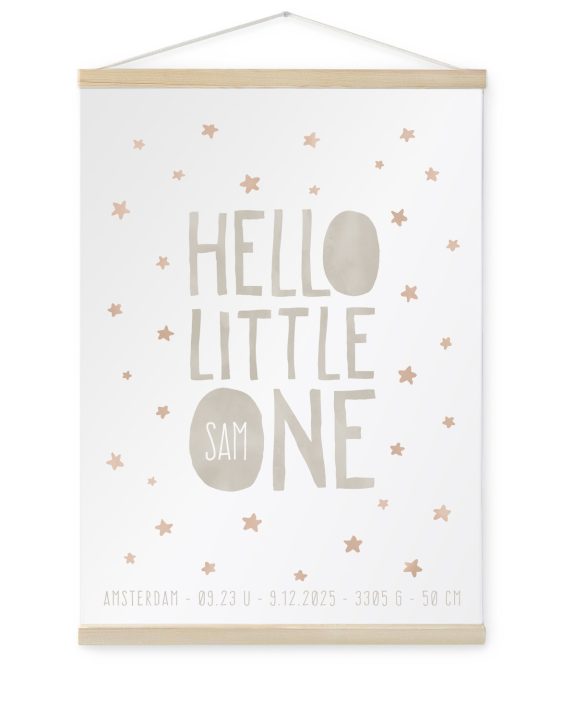 Canvas Poster - Hello Little One