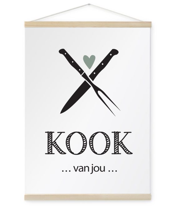 Canvas Poster - Kook Van Jou