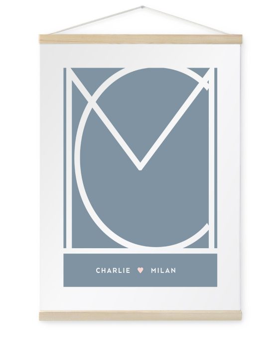 Canvas Poster - Minimalistisch - Love Letters