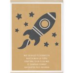 Canvas Poster - To the Moon