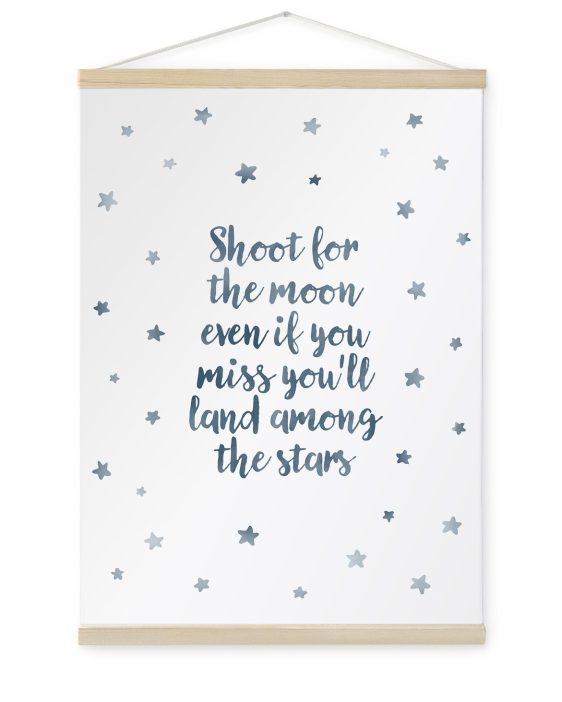Canvas Poster - Confetti - Eigen Tekst