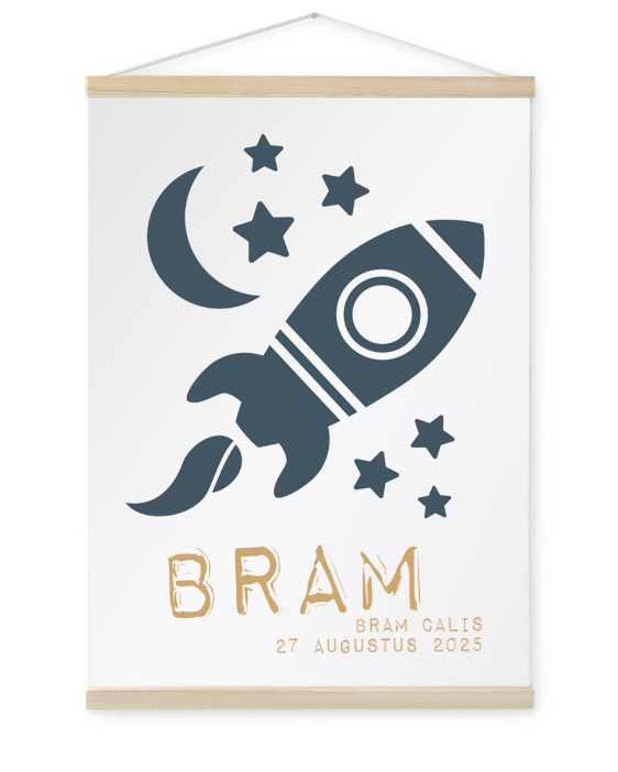 Canvas Poster - Raket