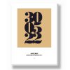 Canvas - Datum en Namen – canvas Canvas - Datum en Namen – gepersonaliseerde canvas print van Printcandy
