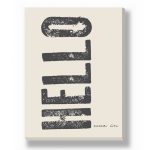Canvas - Grote Woorden Staand