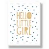 Canvas - Hello Little Girl – canvas Canvas - Hello Little Girl – gepersonaliseerde canvas print van Printcandy