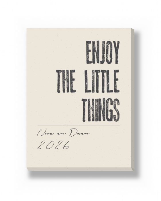 Canvas - Hier en Nu – canvas Canvas - Hier en Nu – gepersonaliseerde canvas print van Printcandy