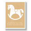 Canvas - Hobbelpaard – canvas Canvas - Hobbelpaard – gepersonaliseerde canvas print van Printcandy