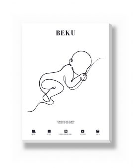 Canvas - Minimalistisch – gepersonaliseerde canvas print van Printcandy