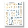 Canvas - Juf en Meester - Cloud
