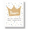 Canvas - Prins en Prinses – gepersonaliseerde canvas print van Printcandy