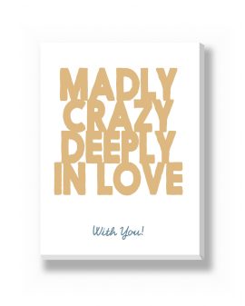 Canvas - Quote – gepersonaliseerde canvas print van Printcandy