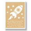 Canvas - Raket – gepersonaliseerde canvas print van Printcandy