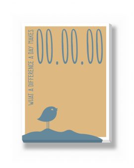 Canvas - Special Dates Birds – gepersonaliseerde canvas print van Printcandy