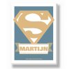 Canvas - Superheld – canvas Canvas - Superheld – gepersonaliseerde canvas print van Printcandy