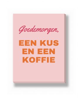 Canvas - Twee Kleuren – canvas Canvas - Twee Kleuren – gepersonaliseerde canvas print van Printcandy