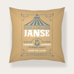 Familiekussen – Circus met Namen