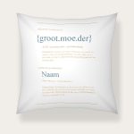 Familiekussen – Woordenboek