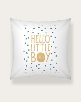 Geboortekussen – Hello Little Boy - Printcandy