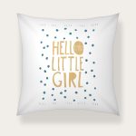 Geboortekussen – Hello Little Girl