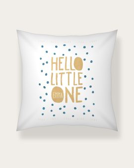 Geboortekussen – Hello Little One - Printcandy