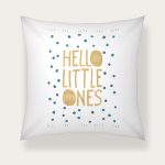 Geboortekussen – Hello Little Ones - Tweeling