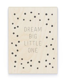 Hout Poster – Confetti - Eigen Tekst Hout Poster – Confetti - Eigen Tekst - Printcandy