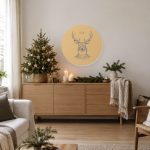 Kerst Muurcirkel – My Deer
