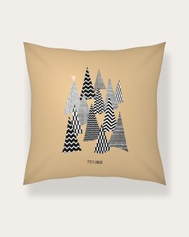Privé: Kerstkussen – Bomenbos - Printcandy
