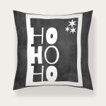 Kerstkussen – Ho Ho Ho