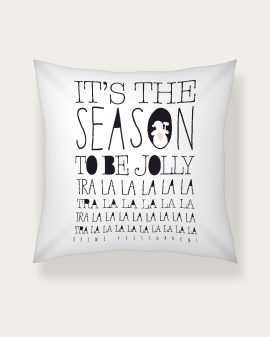 Kerstkussen – It's The Season - Printcandy