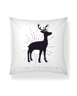 Kerstkussen – Silhou-Hertje Kerstkussen – Silhou-Hertje - Printcandy