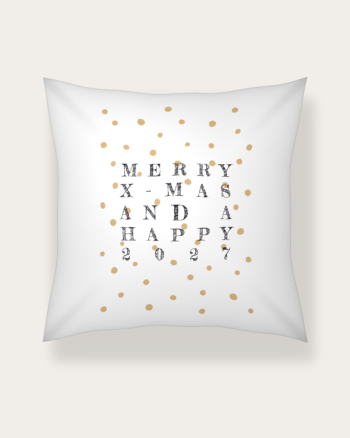 Kerstkussen – Zelf Tekst Maken - Printcandy